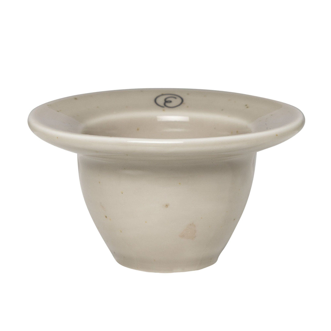 Ernst Ernst Æggebæger af porcelæn, sand ❤ vinkelbillede (Æggebægre)