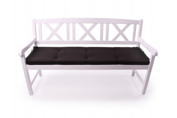 Produktbillede af Alabama Bænkhynde 3 pers. Sort på tilbud i høj kvalitet