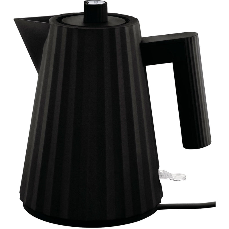 Alessi MDL06 Plissé elkedel 1 liter, sort