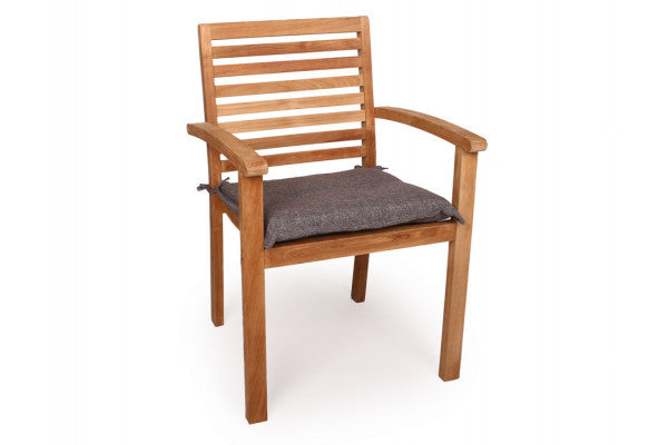 Produktbillede af Alis Sædehynde 45x50 cm Grå på tilbud i høj kvalitet