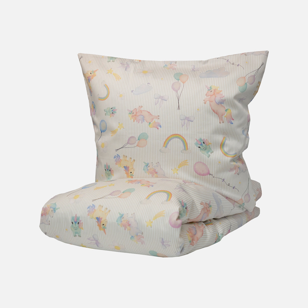Produktbillede af UNICORN Sengetøj All By Voss 100x140 cm (Junior) på tilbud i høj kvalitet