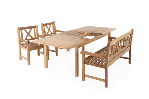 Produktbillede af Alsa Blokhus Teak Havemøbelsæt på tilbud i høj kvalitet