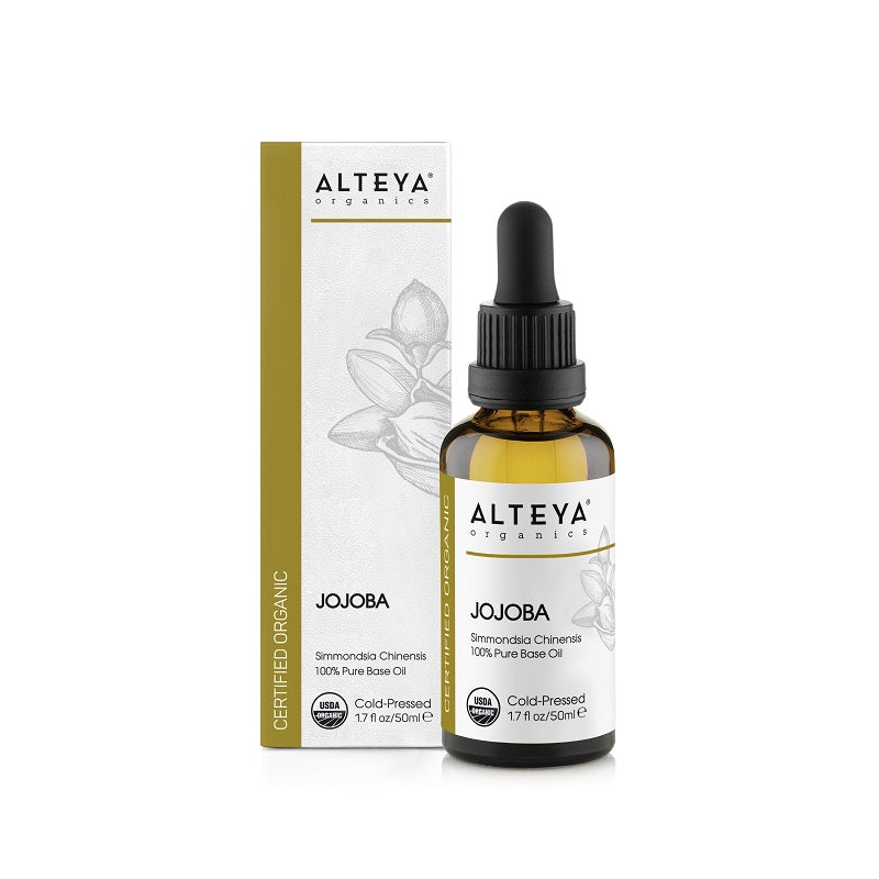 Detaljeret produktbillede af Alteya Organics Bio Jojobaolie 50 ml. på tilbud