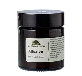 Detaljeret produktbillede af Urtegaarden Altsalve 30ml. på tilbud