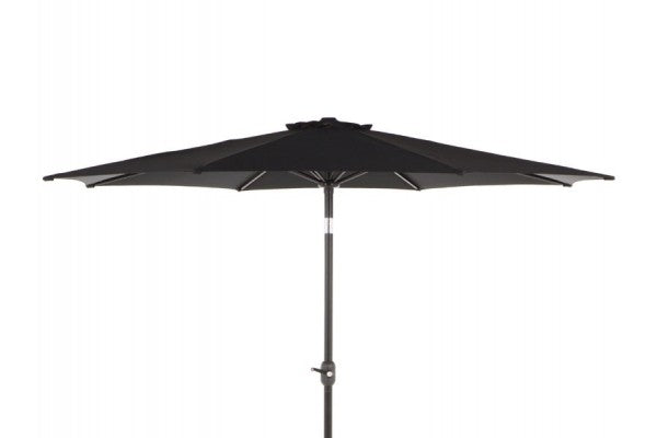 Produktbillede af Alu parasol med tilt Ø 3 meter Sort på tilbud i høj kvalitet