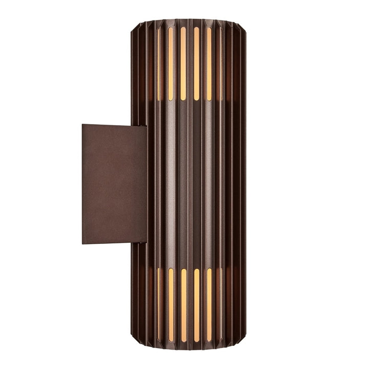 Aludra Double Væglampe Seaside Metallisk Brun Nordlux