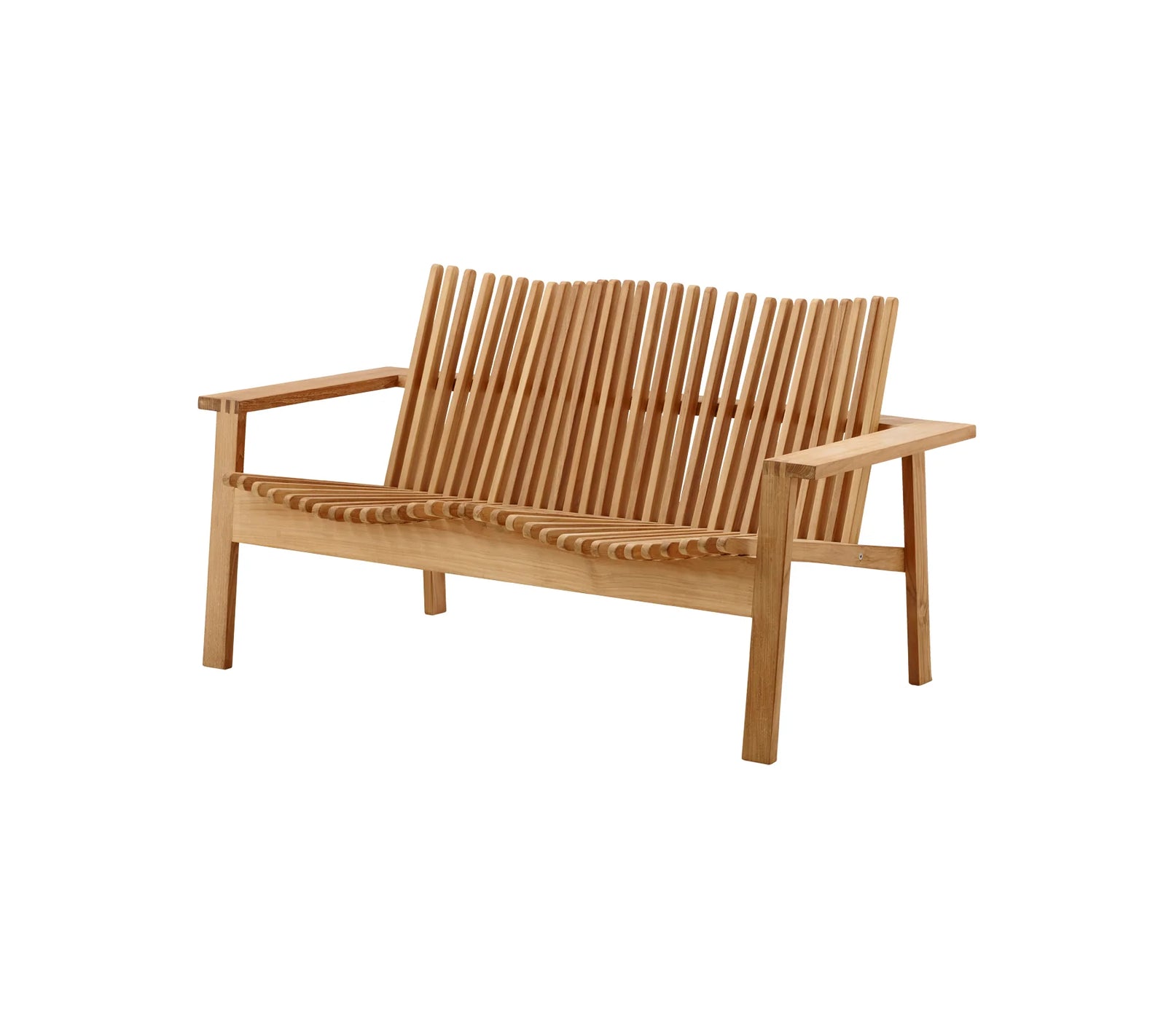 Produktbillede af Cane-Line Amaze 2pers/ Sofa Teak 145 i premium kvalitet