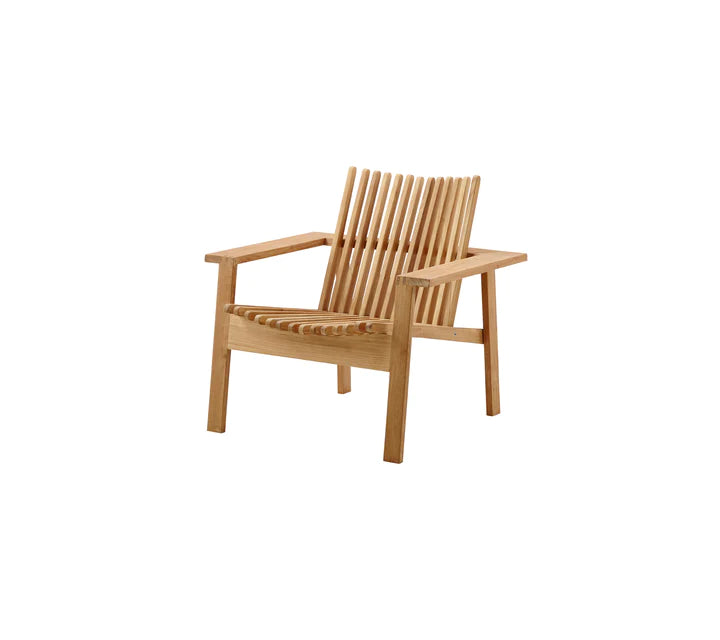 Produktbillede af Cane-Line Amaze Loungestol Teak 8 i premium kvalitet