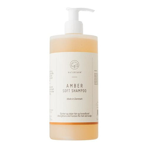 Produktbillede af Naturfarm Amber Soft Shampoo 500 ml på tilbud i brug