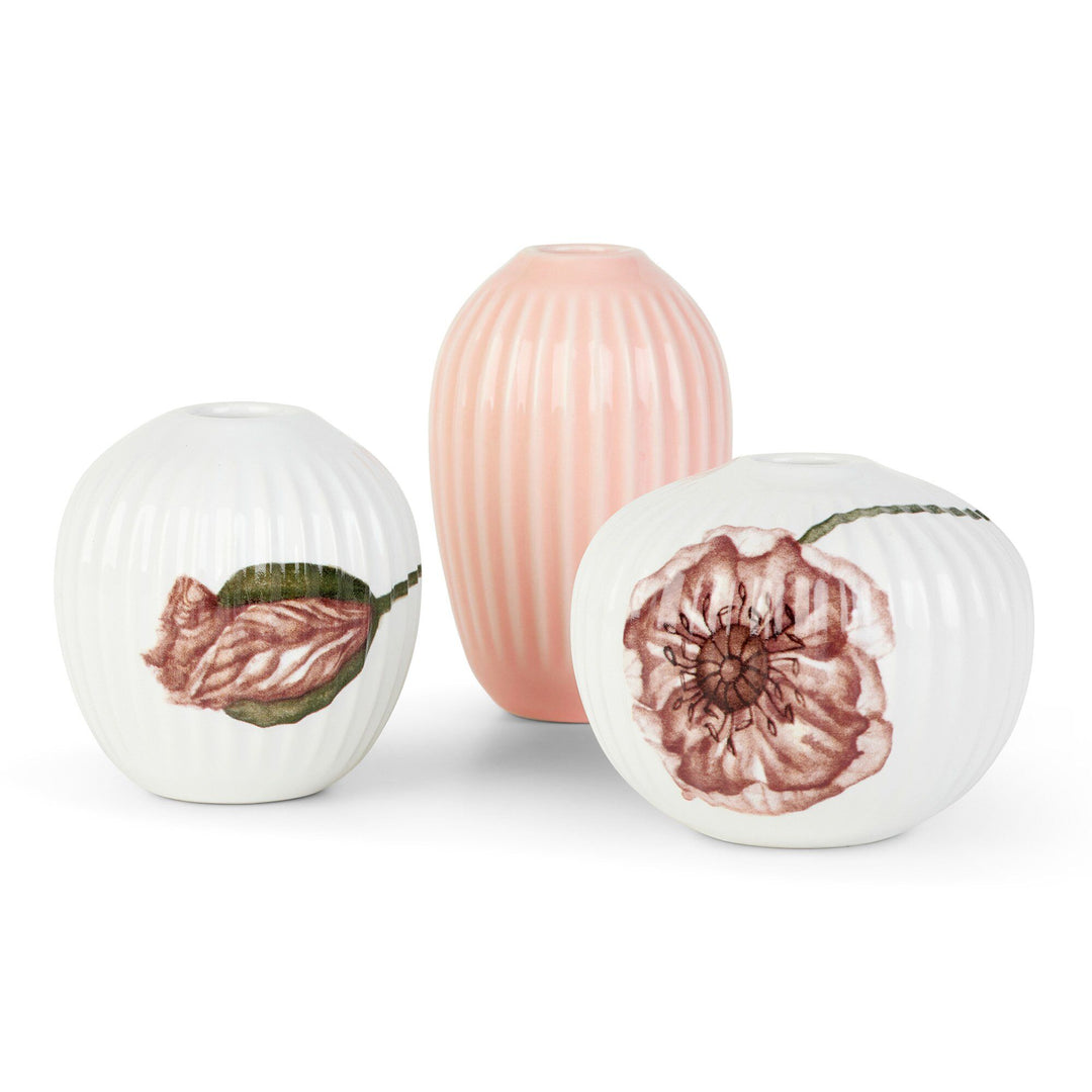 Kähler Kähler Hammershøi Poppy vaser, 3 stk. ❤ billede i brug (Vase)