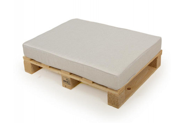 Produktbillede af Andorra Pallehynde 1/2 Sæde Vandafvisende Beige på tilbud i høj kvalitet