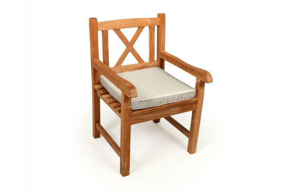 Produktbillede af Andorra Sædehynde 49x50 cm Vandafvisende Beige på tilbud i høj kvalitet