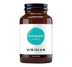 Detaljeret produktbillede af Viridian Andrographis Complex 60 kap. på tilbud