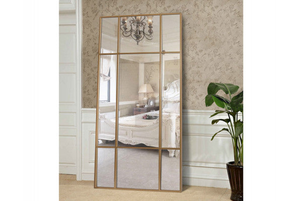 Produktbillede af Andromeda Spejl 90x180 cm Guld på tilbud i høj kvalitet