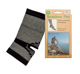 Produktbillede af Bamboo Ankelbind Str. L selvvarmende på tilbud