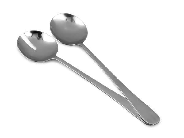 Produktbillede af Anna Salatbestik 27 cm Blank i premium kvalitet