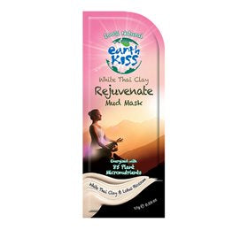 Produktbillede af Earth Kiss Ansigtsmaske White Thai Mud Mask 17g. på tilbud