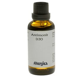 Produktbillede af Allergica Antimonit D30 50 ml. på tilbud
