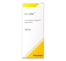 Pekana Apo tuss hostemixtur &bull; 125ml. DATOVARE 12/2024
