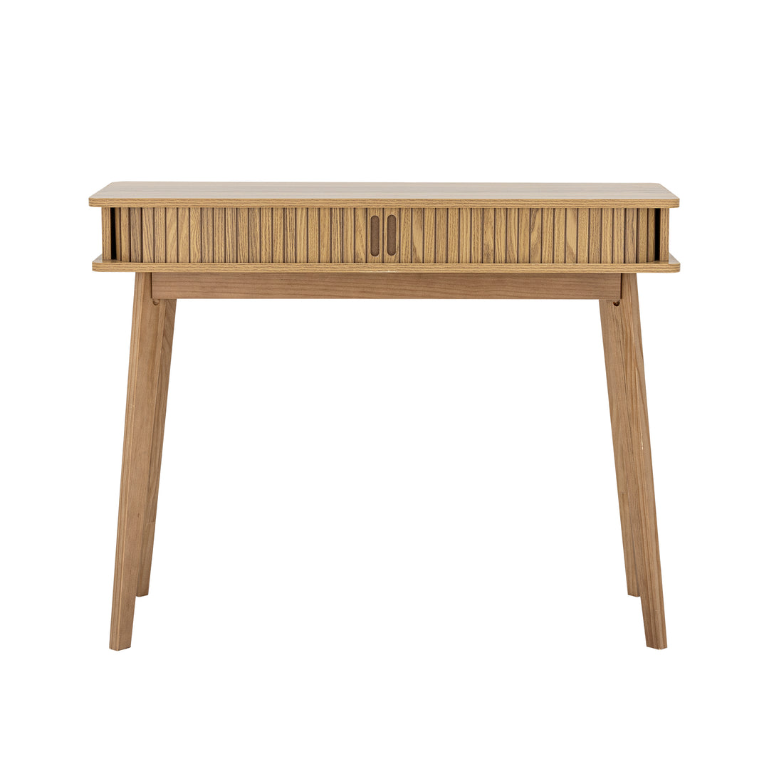 Produktbillede af BLOOMINGVILLE Salento konsolbord m. 2 skydelåger natur MDF 100x33 i premium kvalitet