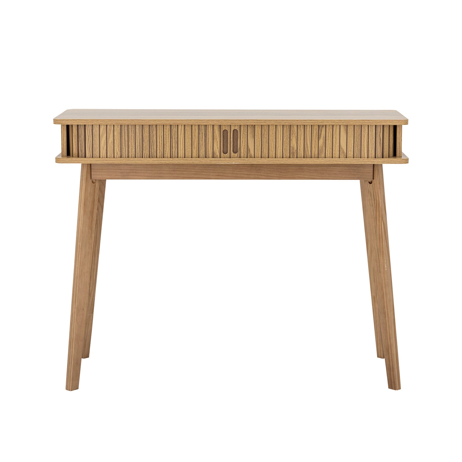Produktbillede af BLOOMINGVILLE Salento konsolbord m. 2 skydelåger natur MDF 100x33 i premium kvalitet