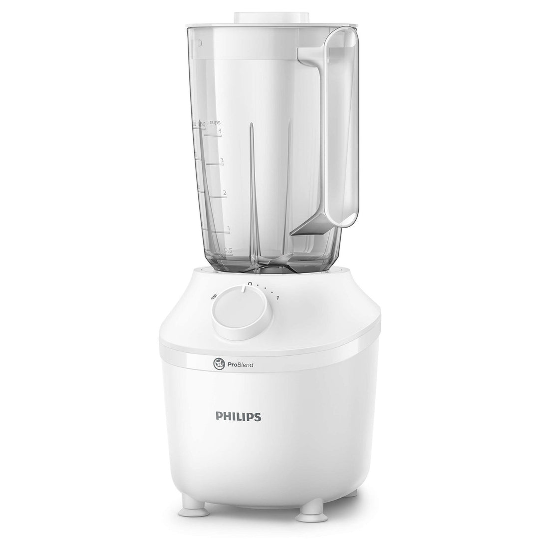 Philips Philips HR2041/00 3000 Series blender, 450 watt, hvid ❤ frontbillede (Mixer & Blender)