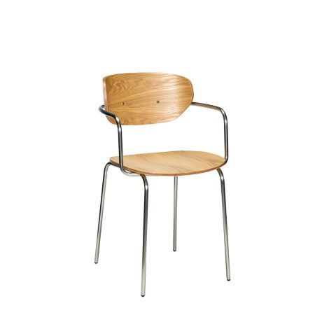 Produktbillede af HUBSCH ARCH SPISESTOL NATUR 50 i premium kvalitet