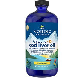 Produktbillede af Nordic Naturals Arctic Cod Liver Oil m. d-vitamin 473 ml på tilbud