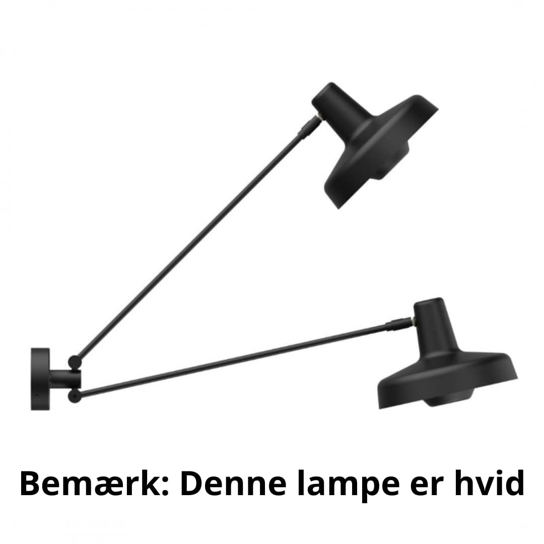Produktbillede af Arigato Væglampe Palace Double Hvid Grupa Products i premium kvalitet