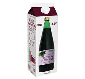 Produktbillede af Oil of life Aronia saft sød Ø m. Ø rørsukker 750ml. på tilbud