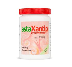 Detaljeret produktbillede af Allergica AstaXantip 60 kap. på tilbud