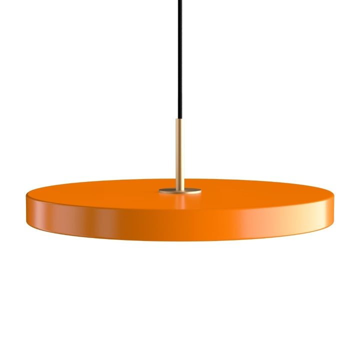 Asteria Plus Medium Pendel Nuance Orange m/ Messingtop Umage