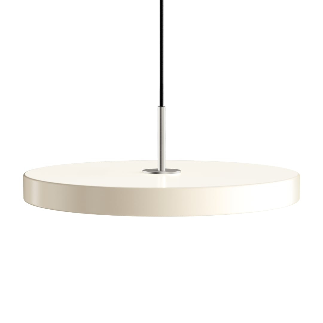 Asteria Plus Medium Pendel Pearl White m/ Ståltop Umage