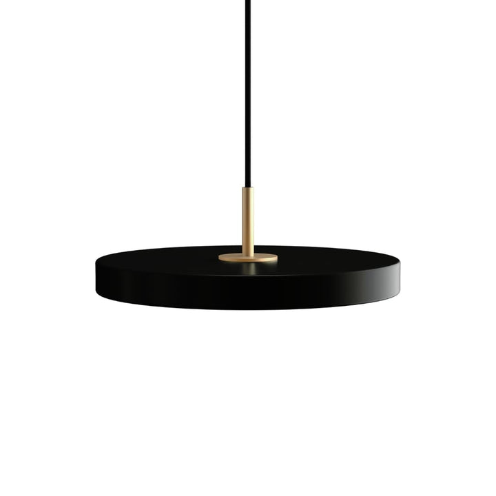 Asteria Plus Mini Pendel Black m/ Messingtop Umage