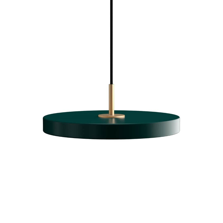 Asteria Plus Mini Pendel Forest Green m/ Messingtop Umage