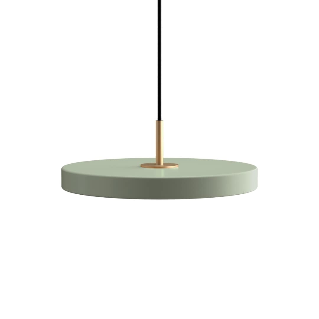 Asteria Plus Mini Pendel Nuance Olive m/ Messingtop Umage