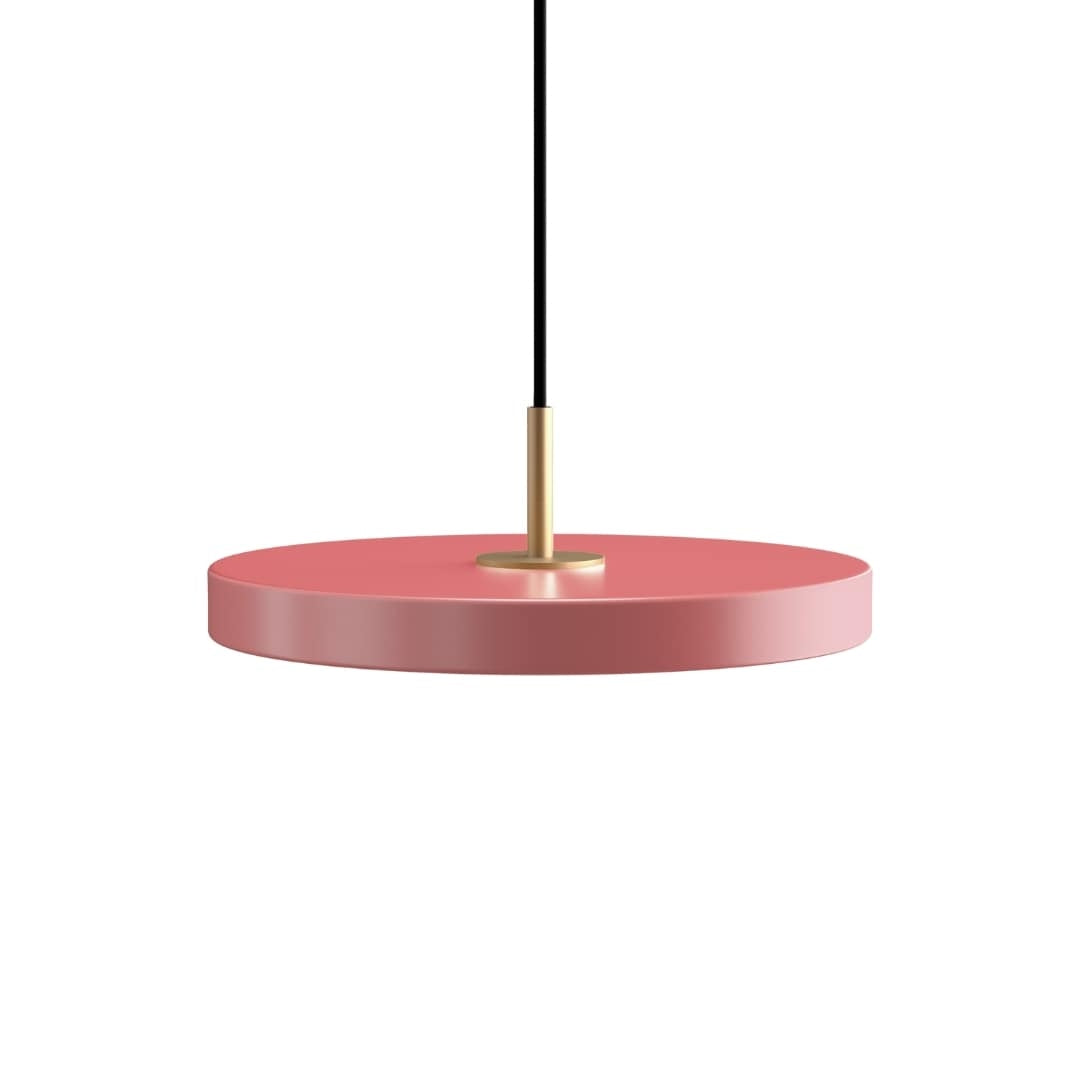 Asteria Plus Mini Pendel Nuance Rose m/ Messingtop Umage