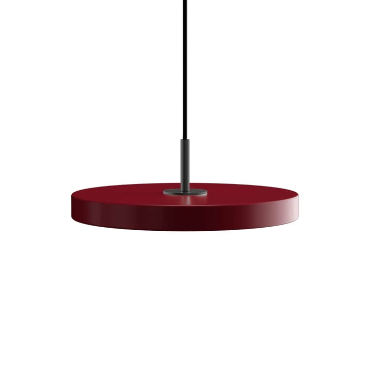 Asteria Plus Mini Pendel Ruby Red m/ Sorttop Umage