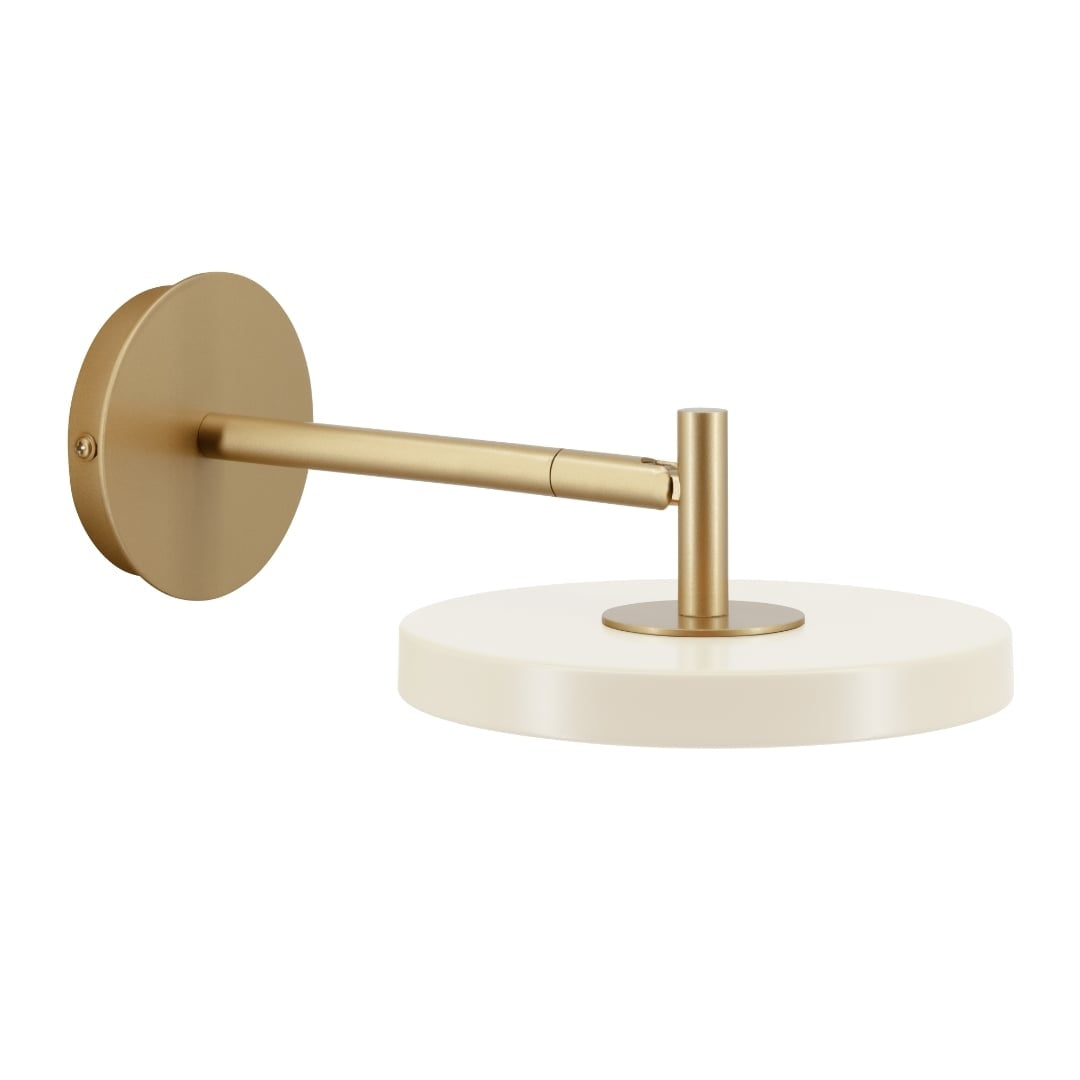Produktbillede af Asteria Væglampe Kort Pearl White Umage i premium kvalitet