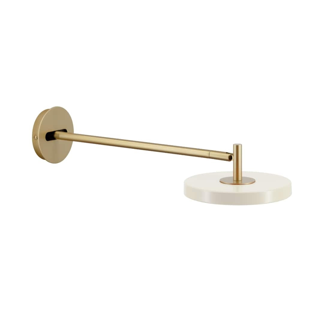 Asteria Væglampe Lang Pearl White Umage