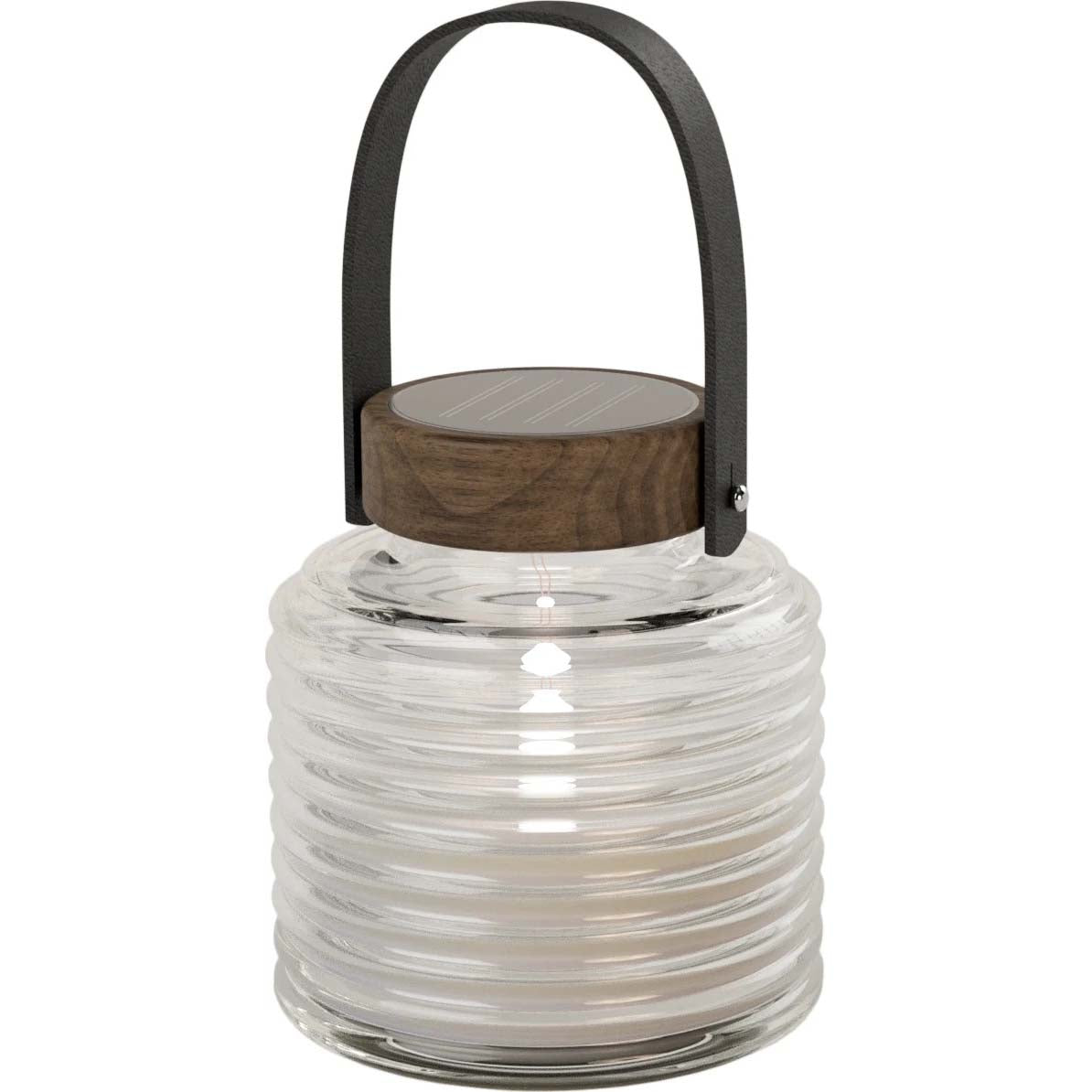 Produktbillede af Sirius Aston Solar Krukke 16 cm sort/brun i premium kvalitet