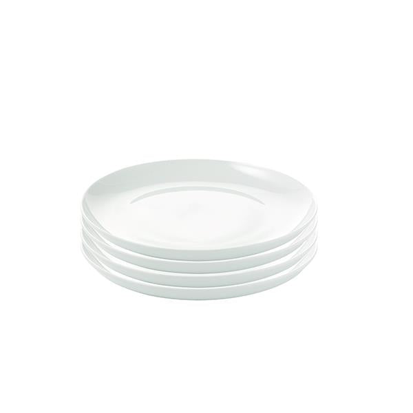 Produktbillede af Aida Atelier Super Hvid Frokosttallerken 4 stk i premium kvalitet