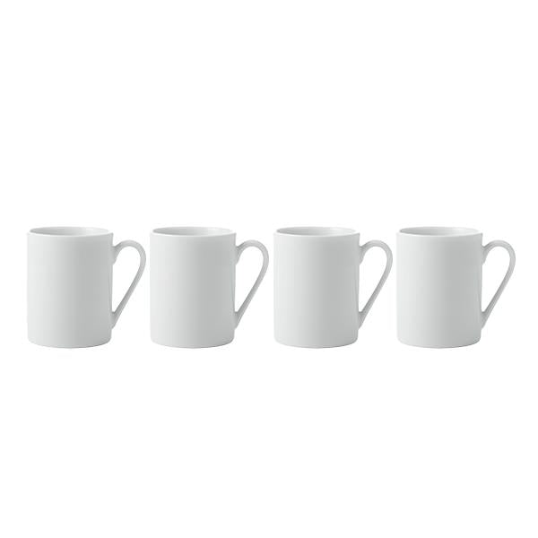 Produktbillede af Aida Atelier Super Hvid Krus m. hank 4 stk 28 cl i premium kvalitet
