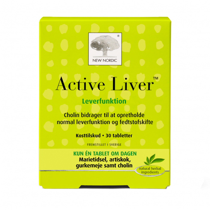 Produktbillede af New Nordic Active Liver 60 tabletter på tilbud