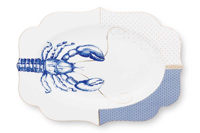Produktbillede af Oval Platter Royal Yerseke 40x28.5cm på tilbud i høj kvalitet