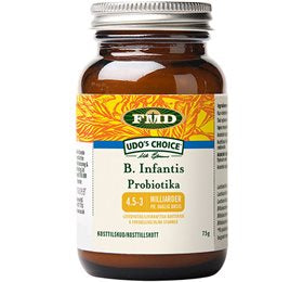 Detaljeret produktbillede af Udo's Choice B. Infantis 75g. på tilbud