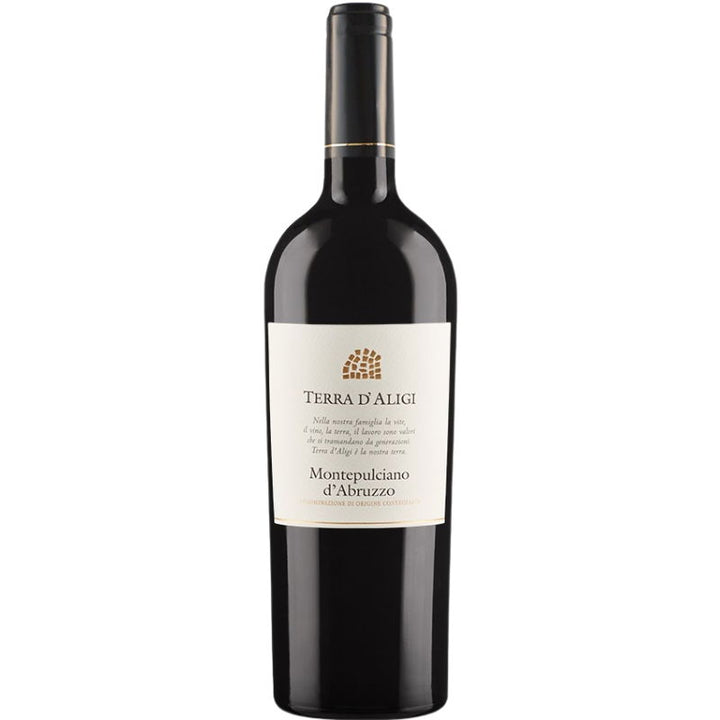 Produktbillede af Montepulciano d Abruzzo Doc 0,75 L Terra d Aligi på tilbud – premium kvalitet og detaljer