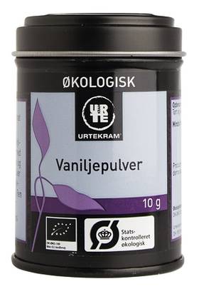 Produktbillede af Urtekram Vaniljepulver Ø 10 g. på tilbud
