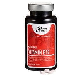 Produktbillede af Nani B12 vitamin 90 tab. på tilbud