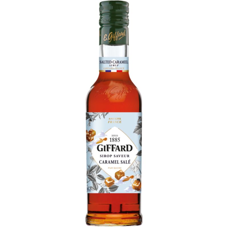 Produktbillede af Giffard Syrup Salted Caramel Fl 35 på tilbud i premium kvalitet
